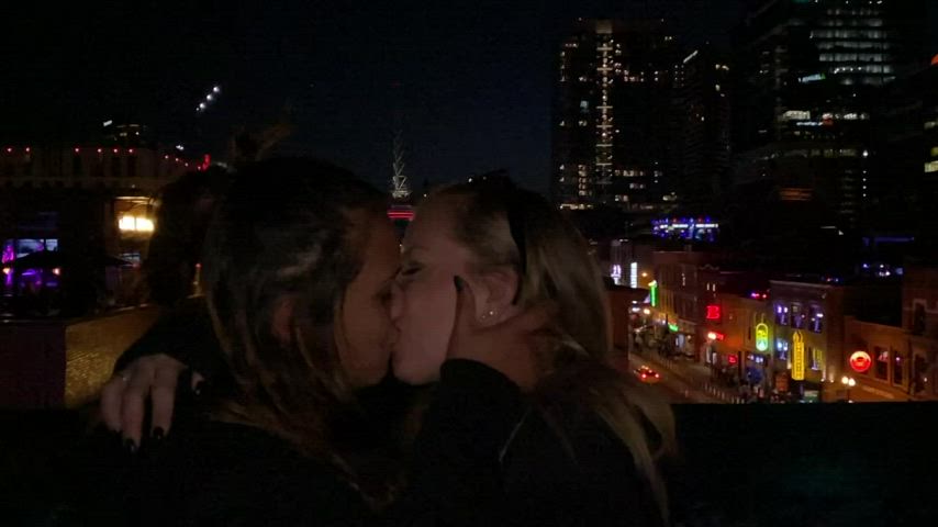 At a Rooftop bar… fuck it