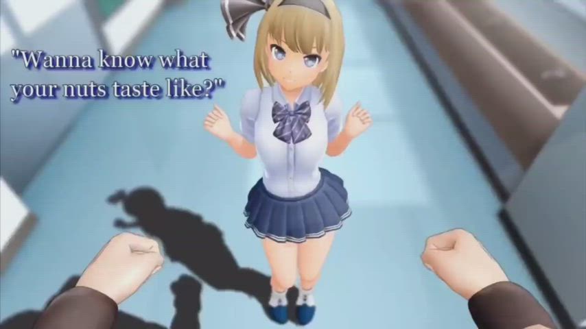 Animation Ballbusting CBT gif