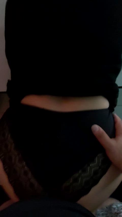 bubble butt coworker doggystyle lingerie pov pawg standing doggy gif