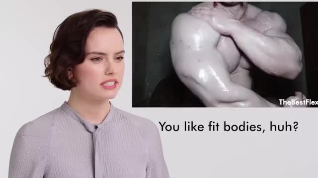 Daisy Ridley Muscle Worship 3