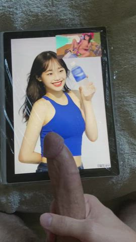 Celebrity Cumshot Facial Korean Tribute gif
