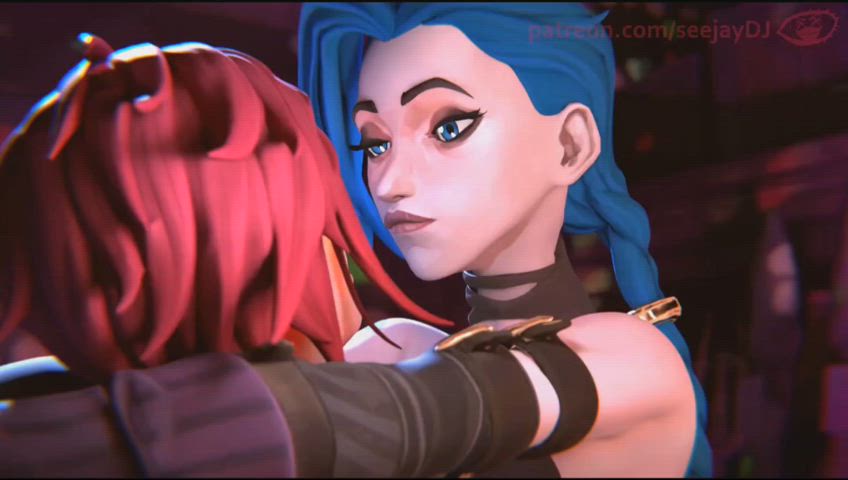 Vi and Jinx sisterly bonding. (SeejayDJ)