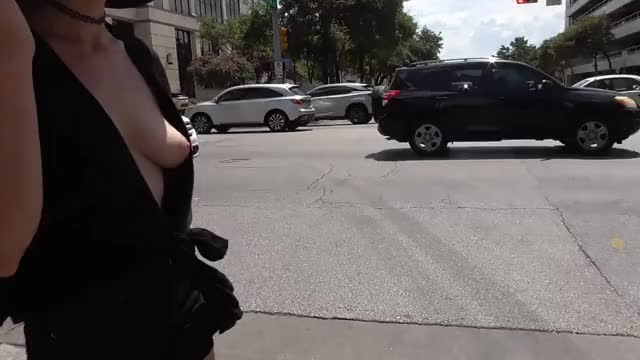 Deep V Witchy Top GIF 4