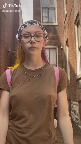 Braless Dancing Pokies gif