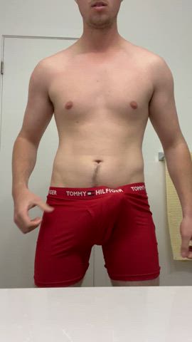 I just got back from the gym and couldn’t hold it in