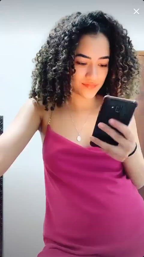 amateur downblouse natural tits tiktok tits gif