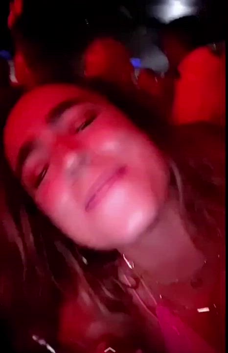 Big Ass Celebrity Club Flashing Small Tits gif