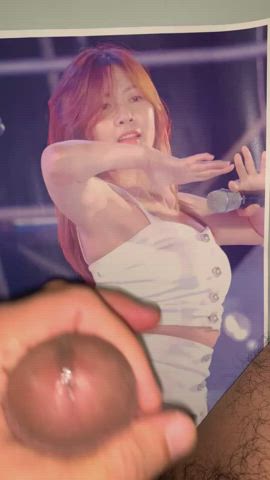 Part 1 cum on hayoung’s armpit