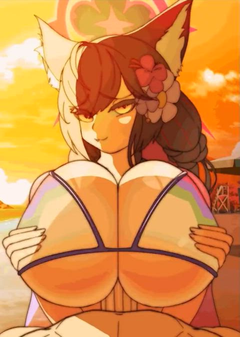 hentai huge tits titty fuck gif