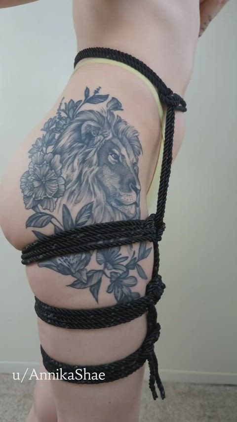 rope play ropes shibari gif