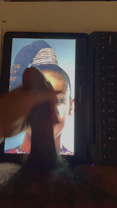 African American Face Slapping Facial gif