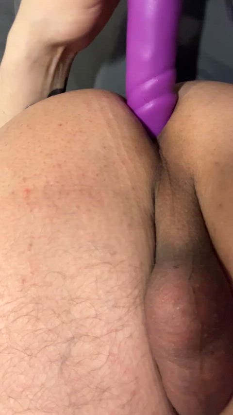 anal anal play ass asshole bottom dildo gay solo twink gif