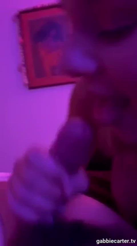 blowjob deepthroat gabbie carter gif