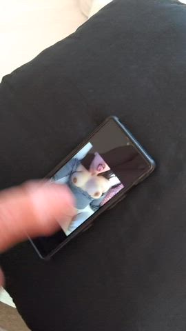amateur cock tits gif