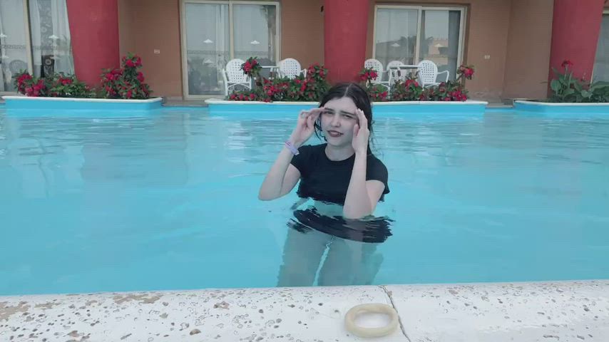 pool swimming pool wet gif