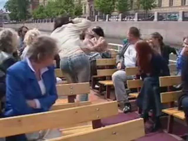 boat nude nudity public gif