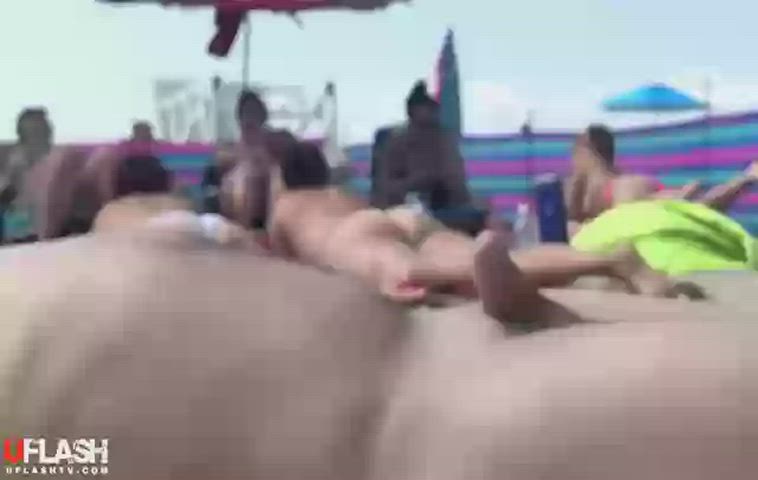 bikini candid cum cumshot flashing hands free homemade nude public gif