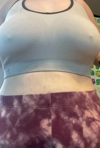 amateur bbw babe big tits blonde boobs homemade huge tits natural tits tits gif