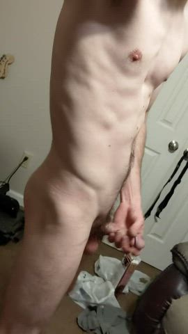 Little Dick Male Masturbation Masturbating gif