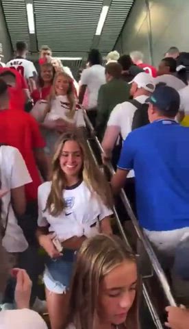 flashing public teen gif