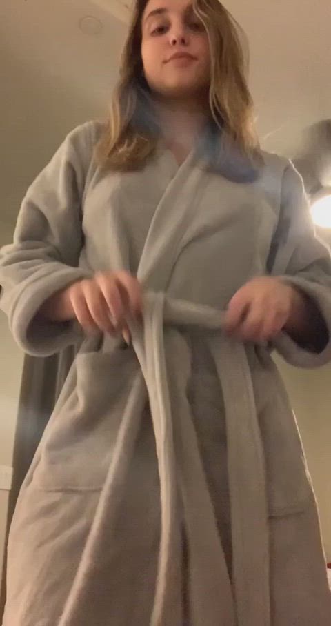 college daddy robe gif