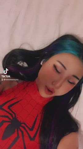 Asian Cosplay Gamer Girl Japanese Kawaii Girl Korean Petite Teen TikTok gif