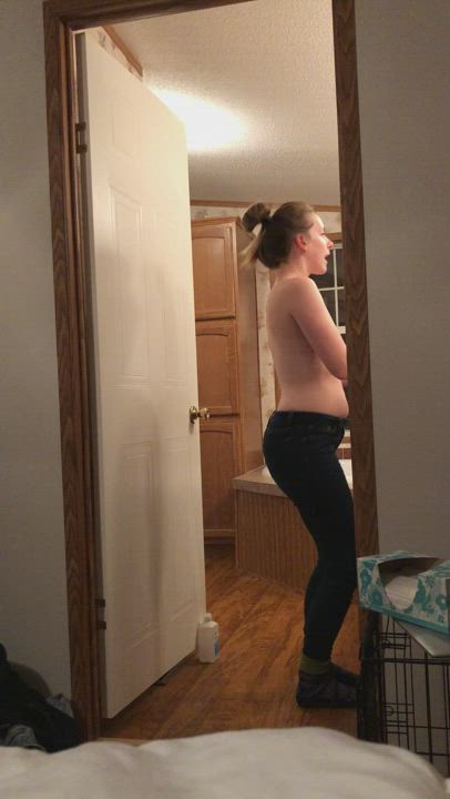 Dancing MILF Small Tits gif