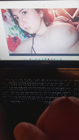 cumshot male masturbation tribute gif