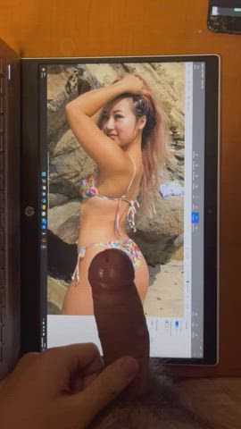 Ass Cumshot Tribute gif