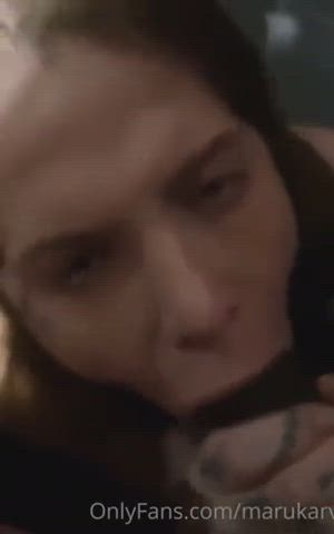 Amateur Facial Oral gif