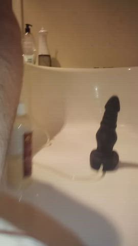 chastity fantasy gay male masturbation toy gif