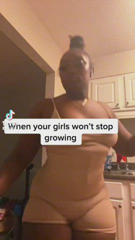 Areolas Braless Ebony Nipple Nipples Nipslip gif