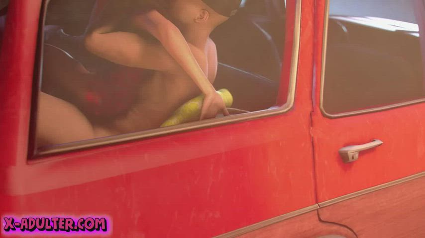 3d animation anime cartoon cuckold fingering futanari rule34 tiny gif