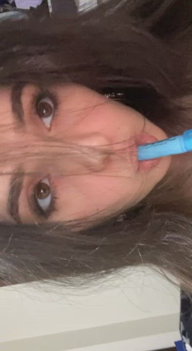 Lil slut at it again
