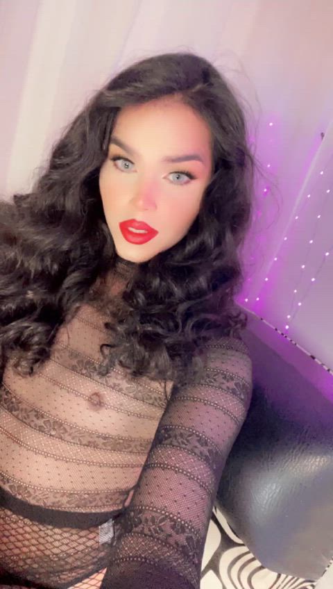 would you let me top you while i wear this sheer lingerie?