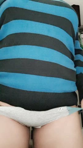 Hairy Latina Panties gif