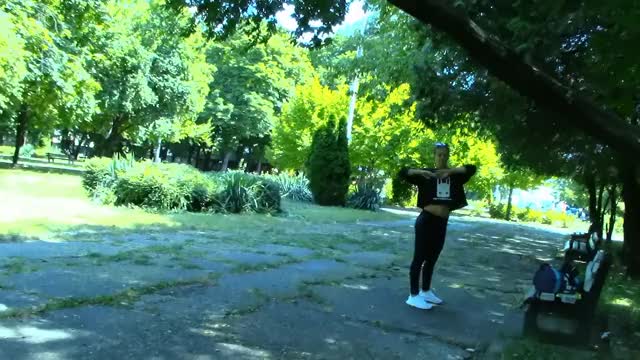 I want to fuck right now! Let's go to the park... - Outdoor