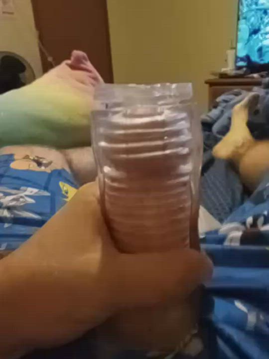 Just a little fleshlight action