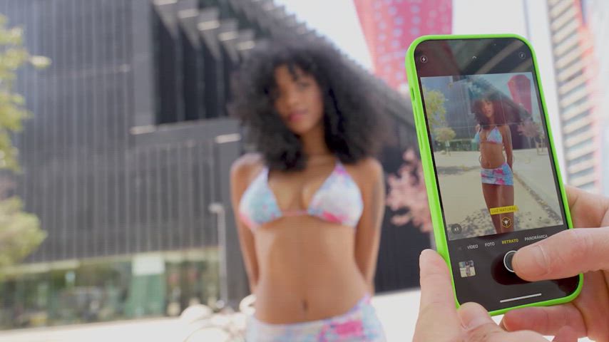Hottie fucking in public.