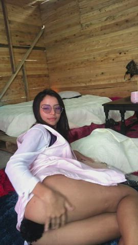 19 years old butt plug colombian gif