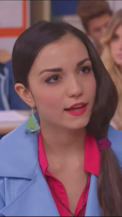 Brunette Celebrity Teen gif