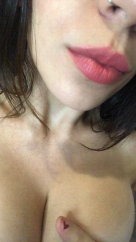 big tits brunette onlyfans tits gif
