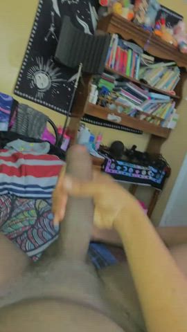 amateur bbc big dick cock cum gif
