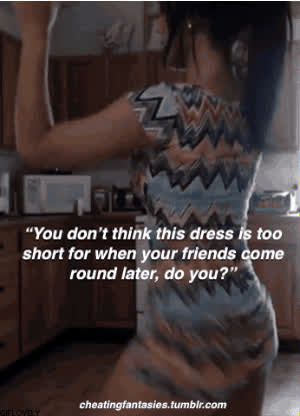 Cuckold Friends Hotwife gif
