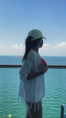 Big Tits Bikini Busty Huge Tits gif
