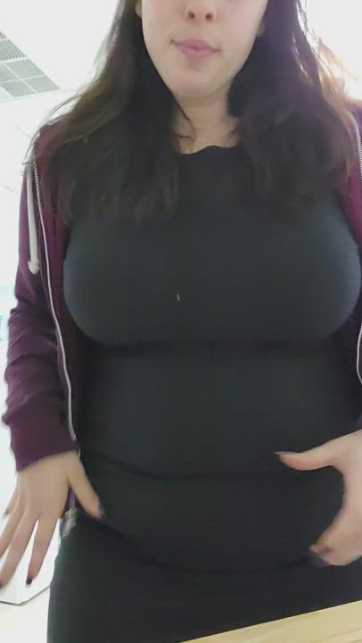 Chubby office slut at your service