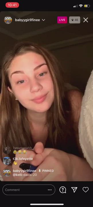Pawg Tease White Girl gif