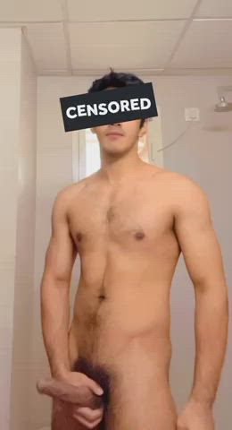 bbc big dick cockslap gif