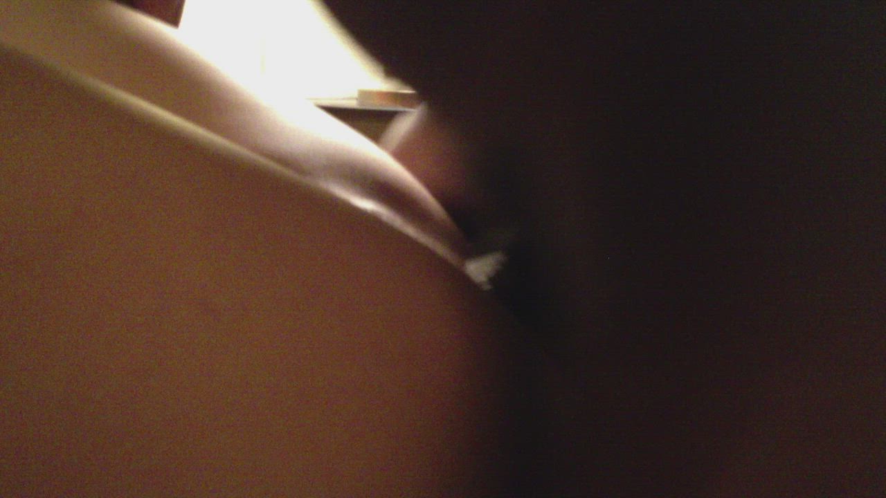 Spreading my legs for superior black cock