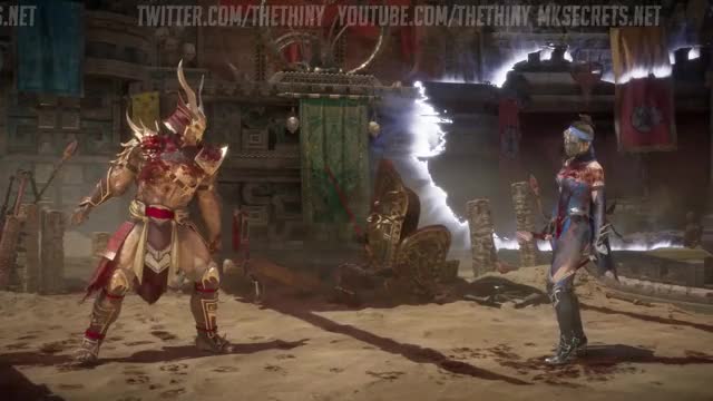MK11 Mod: Shao Kahn The True Father of Kitana - Kitana Shao Kahn Swap